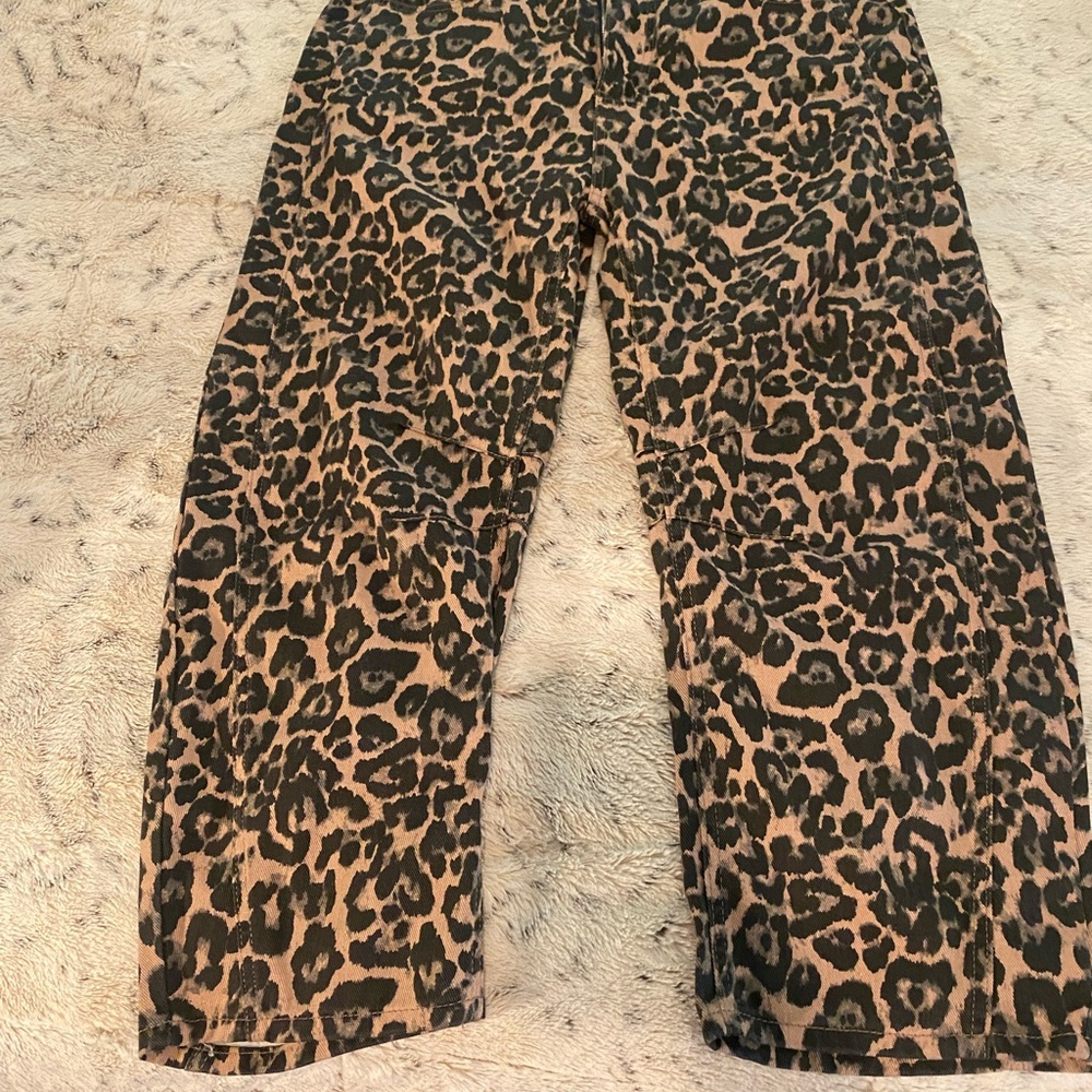 Leopard Print Pants - Picture 2 of 3